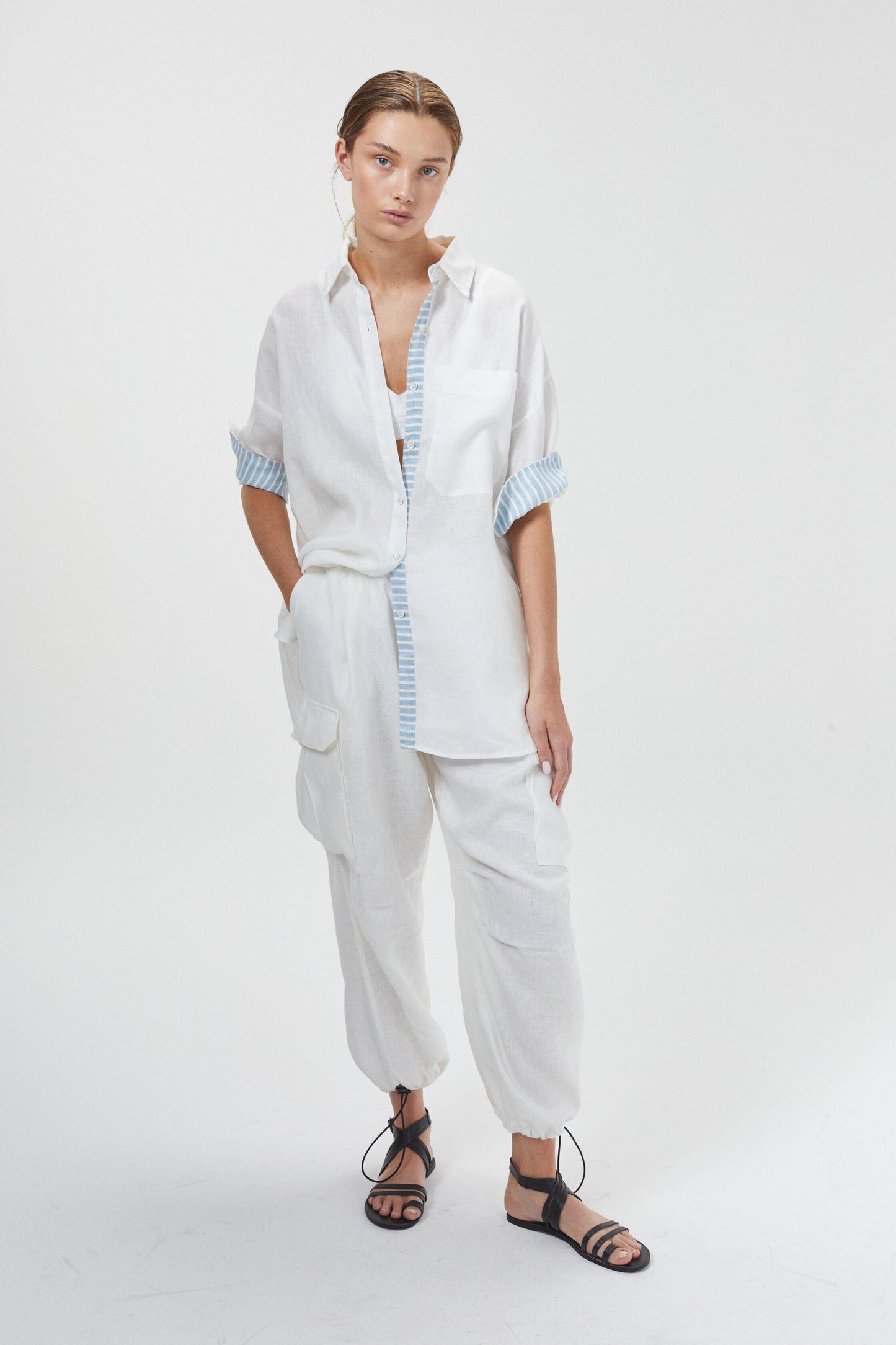 Island Linen Shirt - Off-White