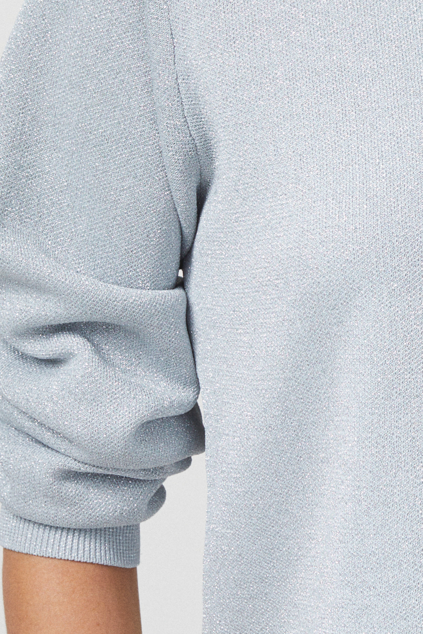 Glitter Sweater - Silver