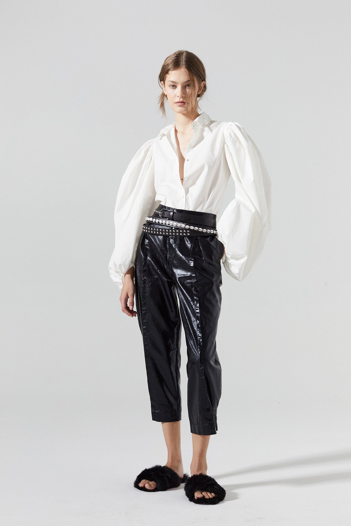 Samba Cotton Poplin Shirt - White