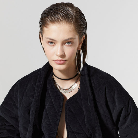 Oak Corduroy Jacket - Black