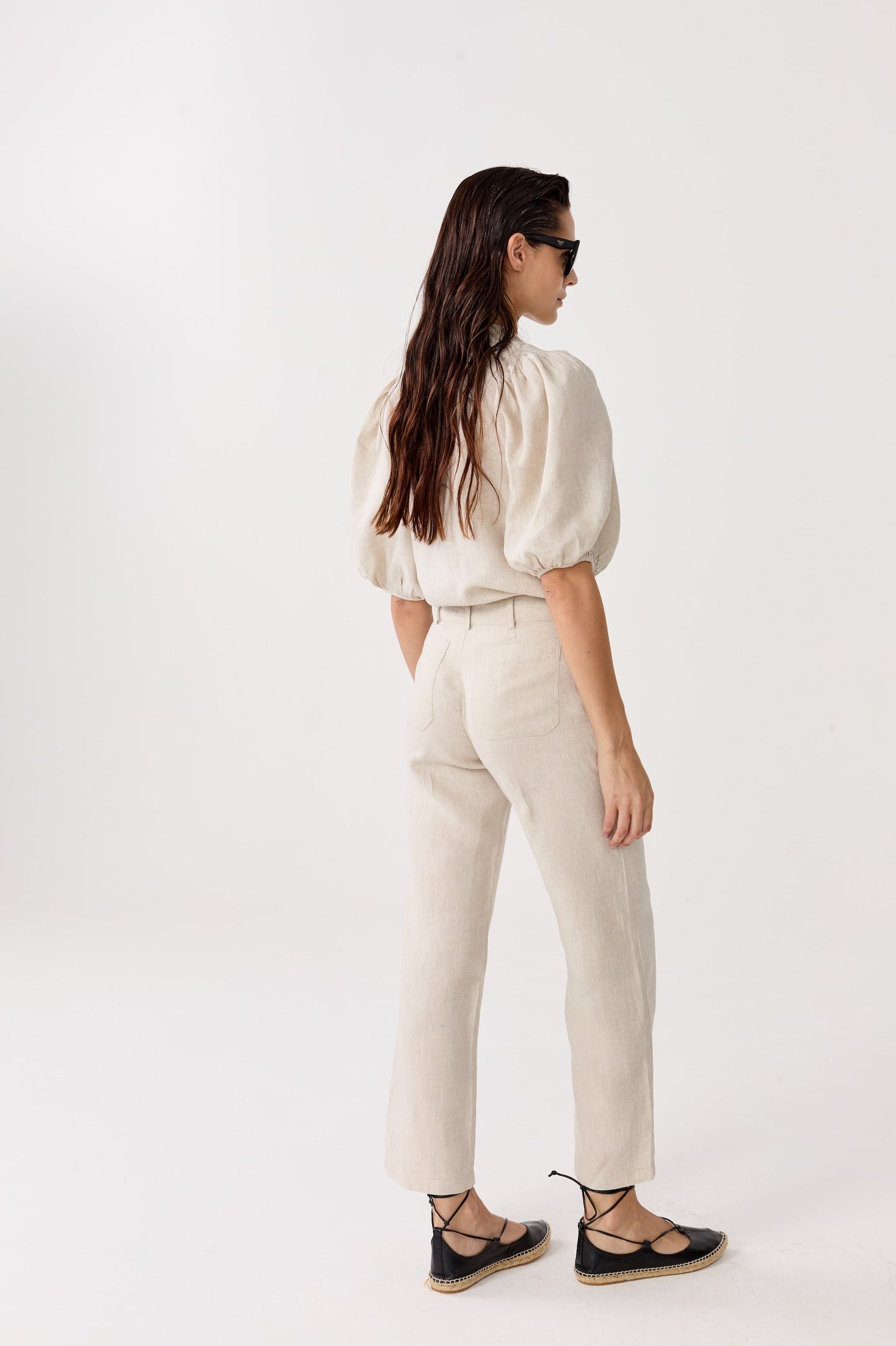 Astro Linen Pants - Natural