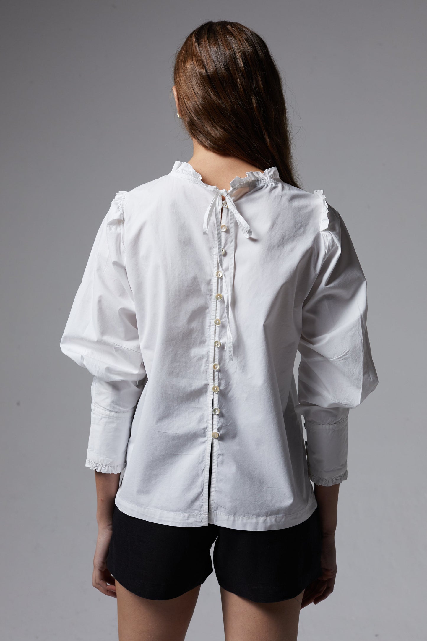 Jane Poplin Shirt - Off White