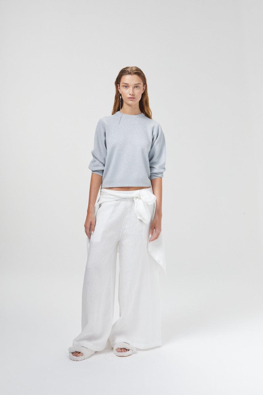 Glitter Sweater - Silver