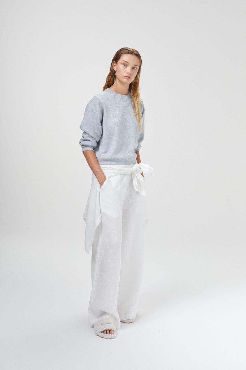 Glitter Sweater - Silver