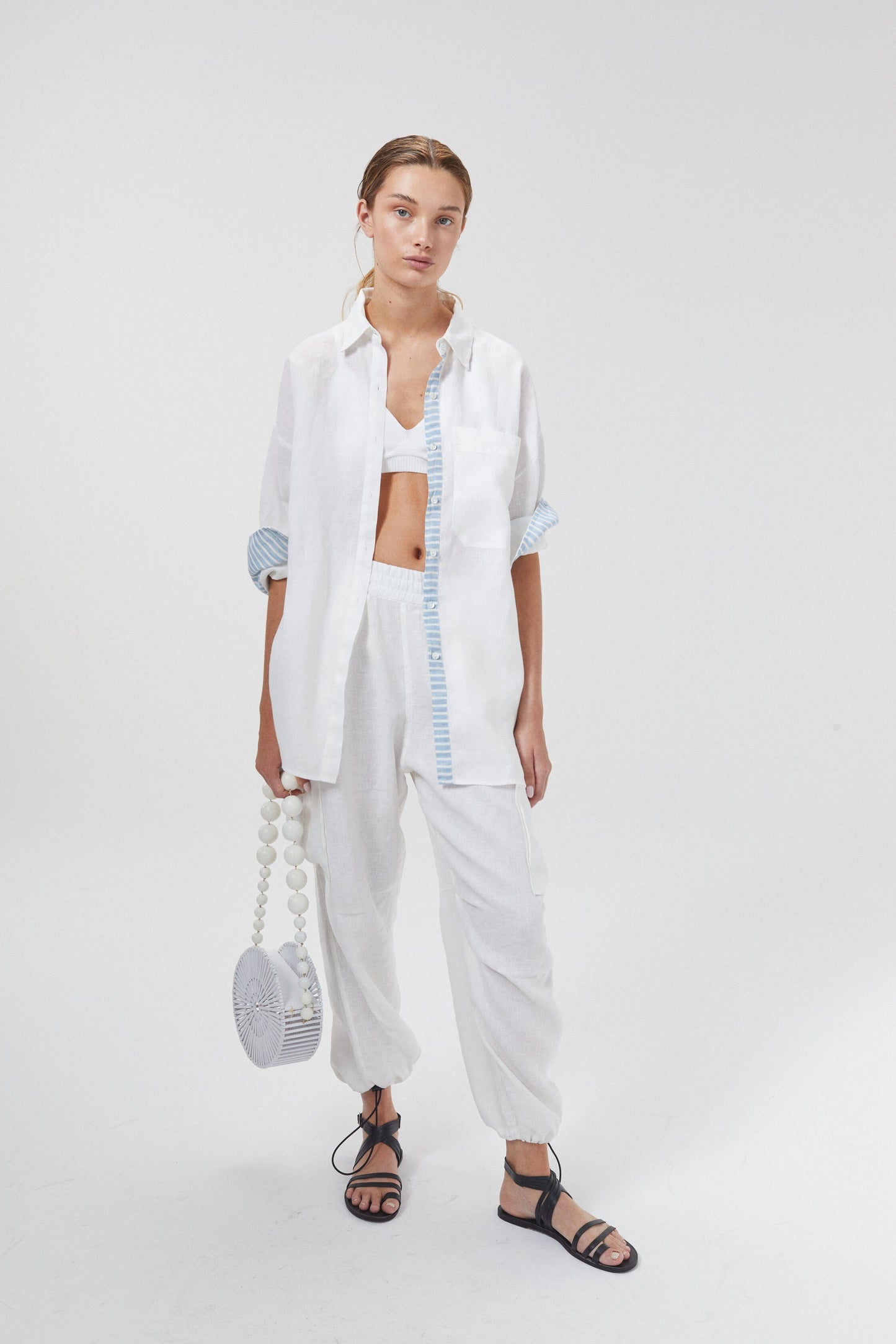 Island Linen Shirt - Off-White