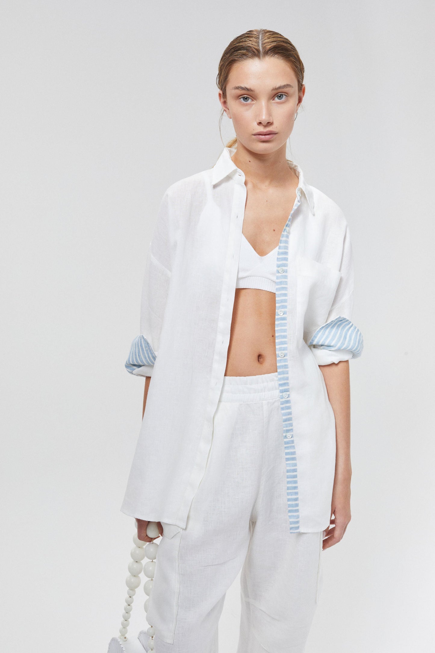Island Linen Shirt - Off-White