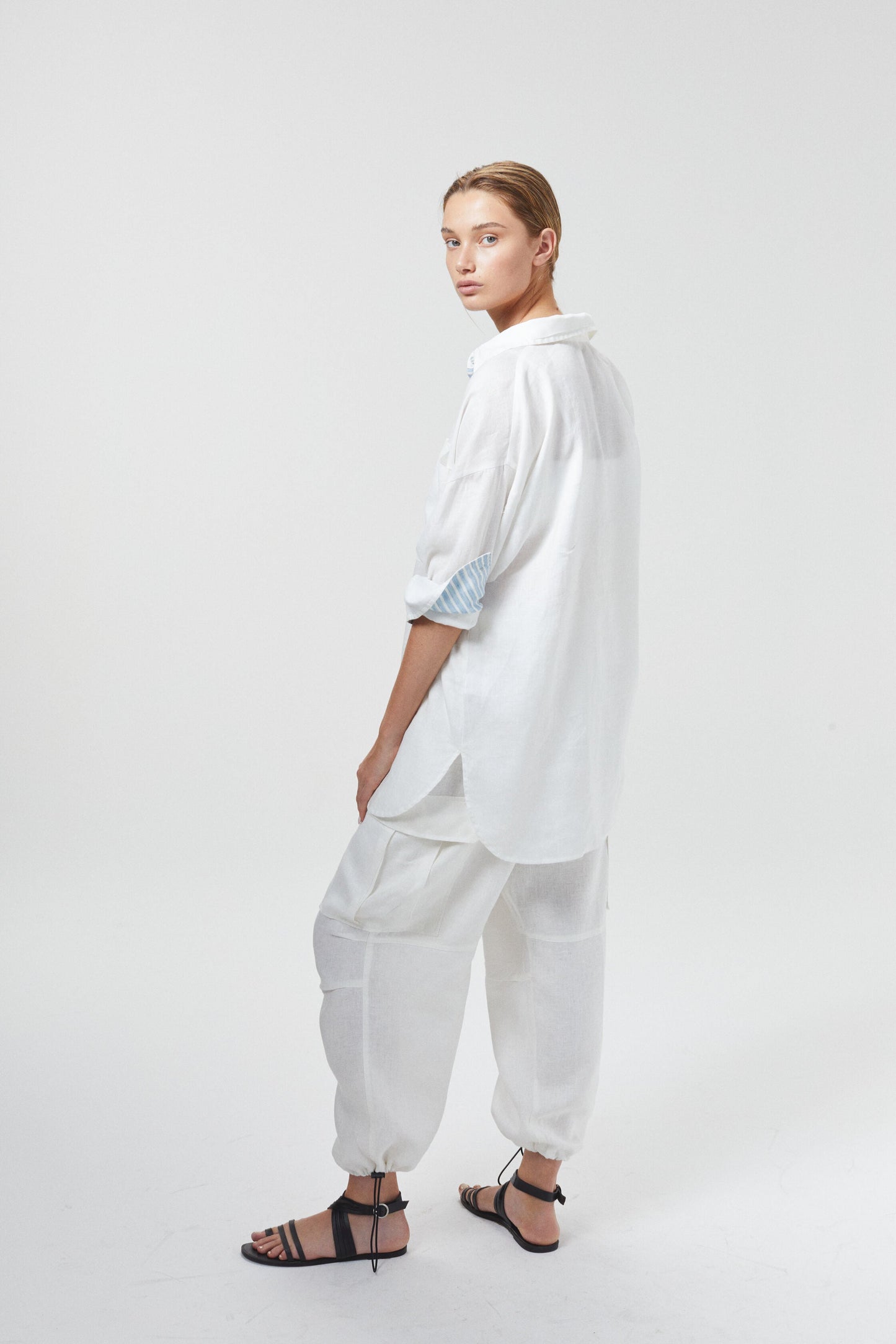 Island Linen Shirt - Off-White
