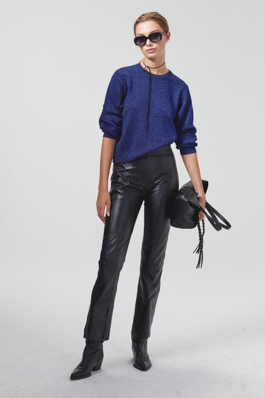 Glitter Sweater - Navy Blue