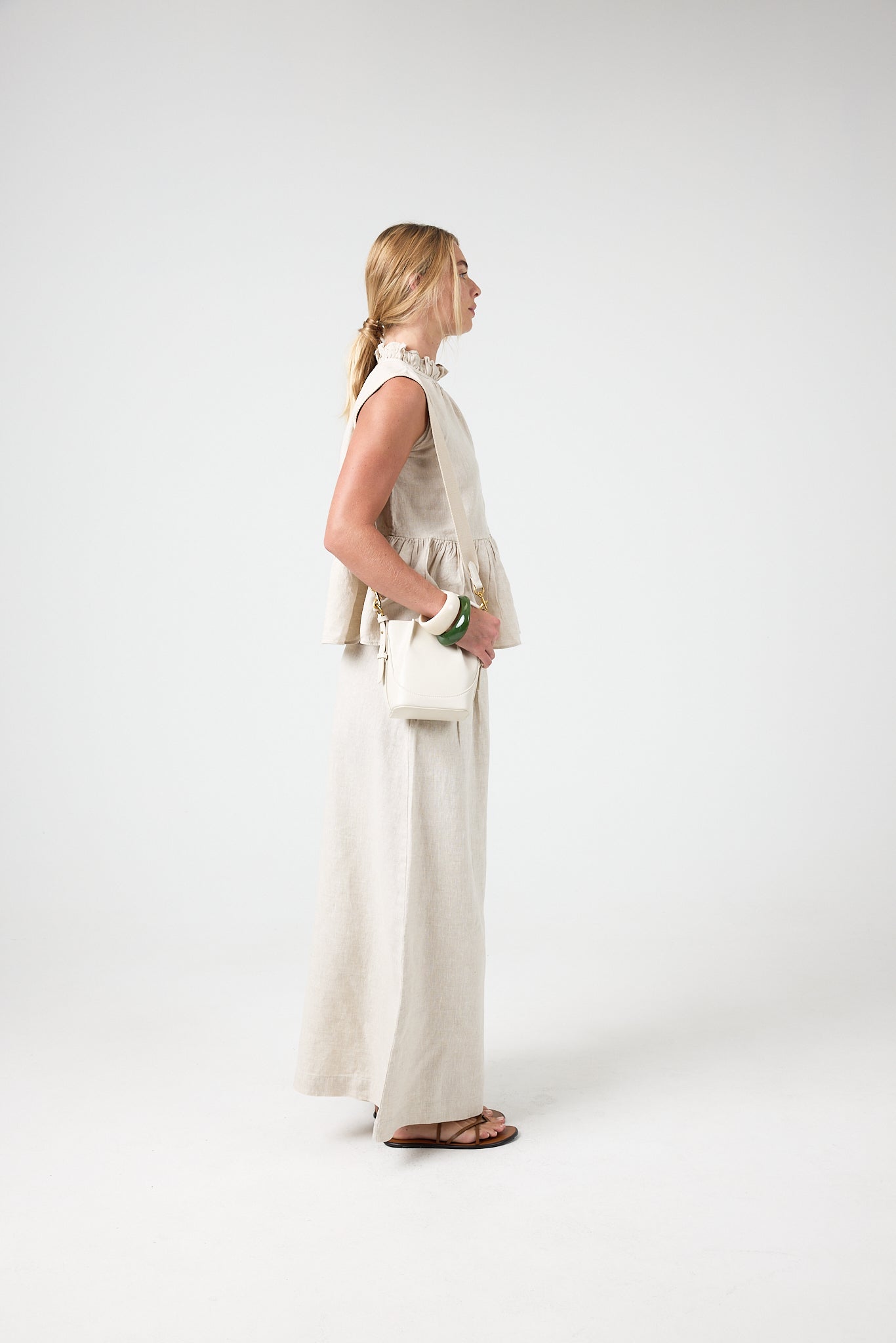 Sabi Linen Pants - Natural