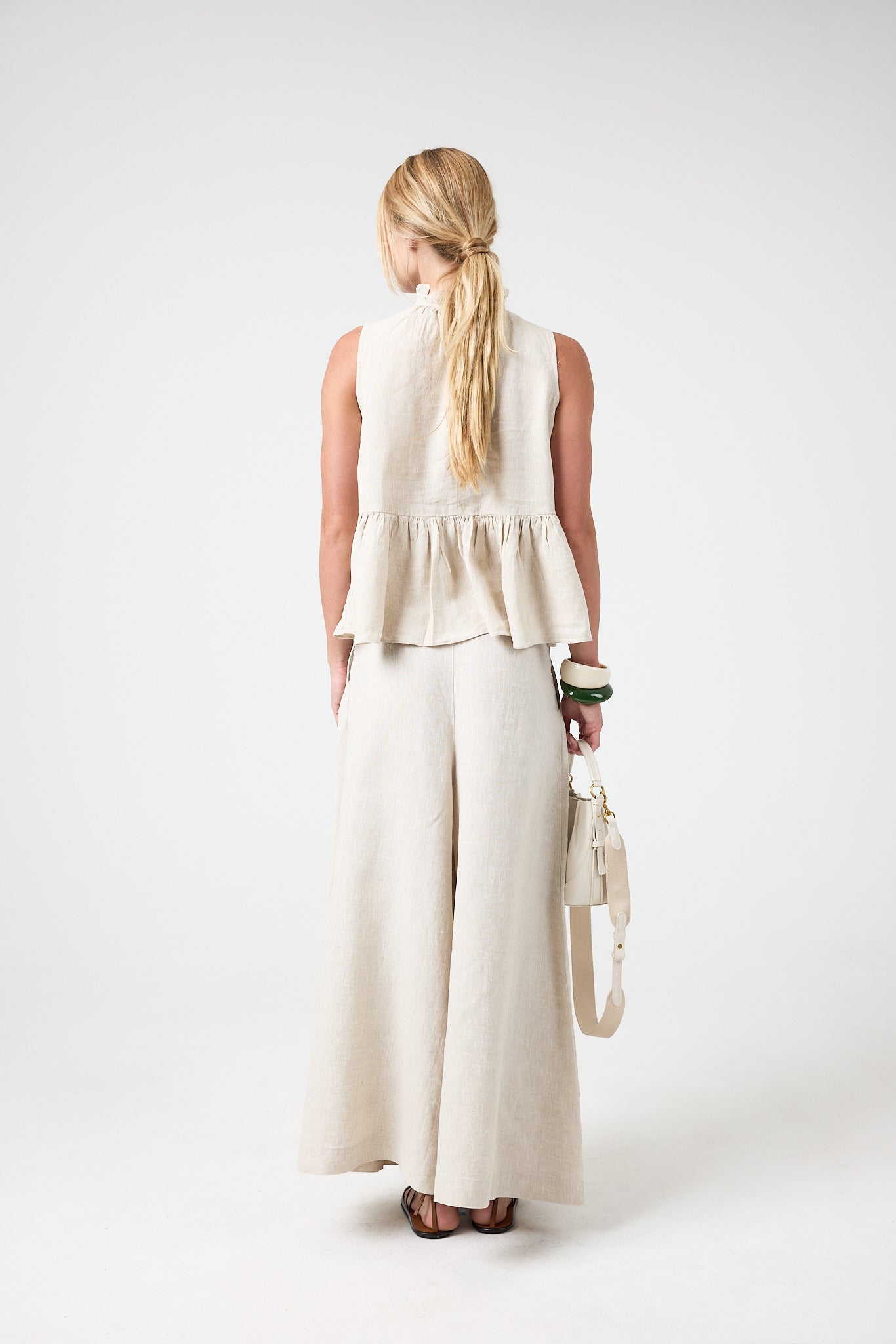 Sabi Linen Pants - Natural