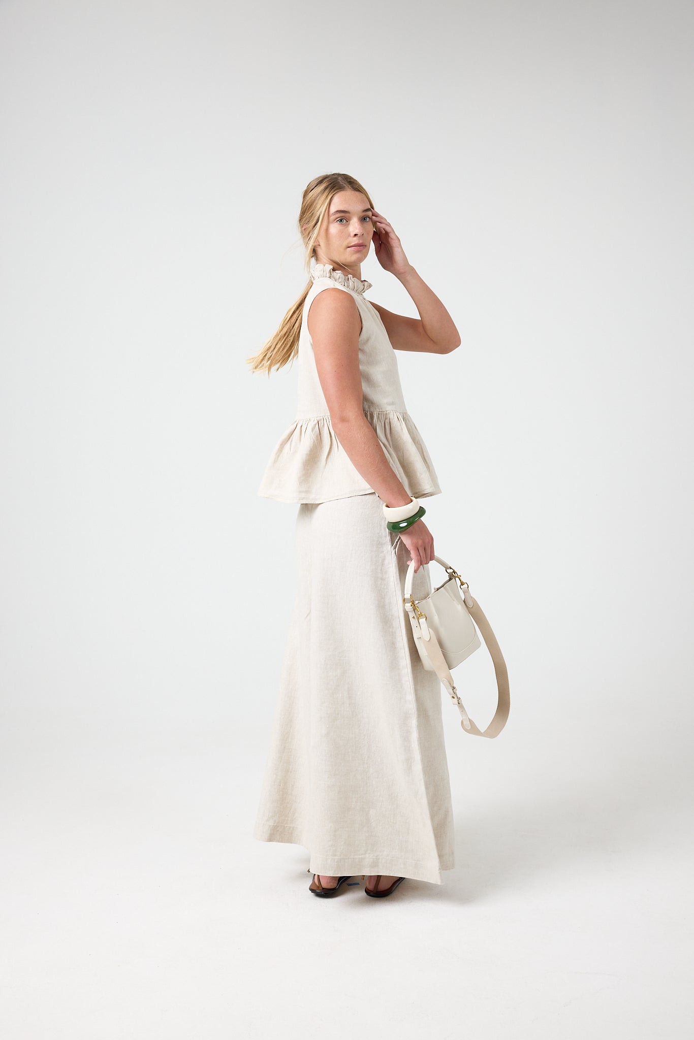 Sabi Linen Pants - Natural