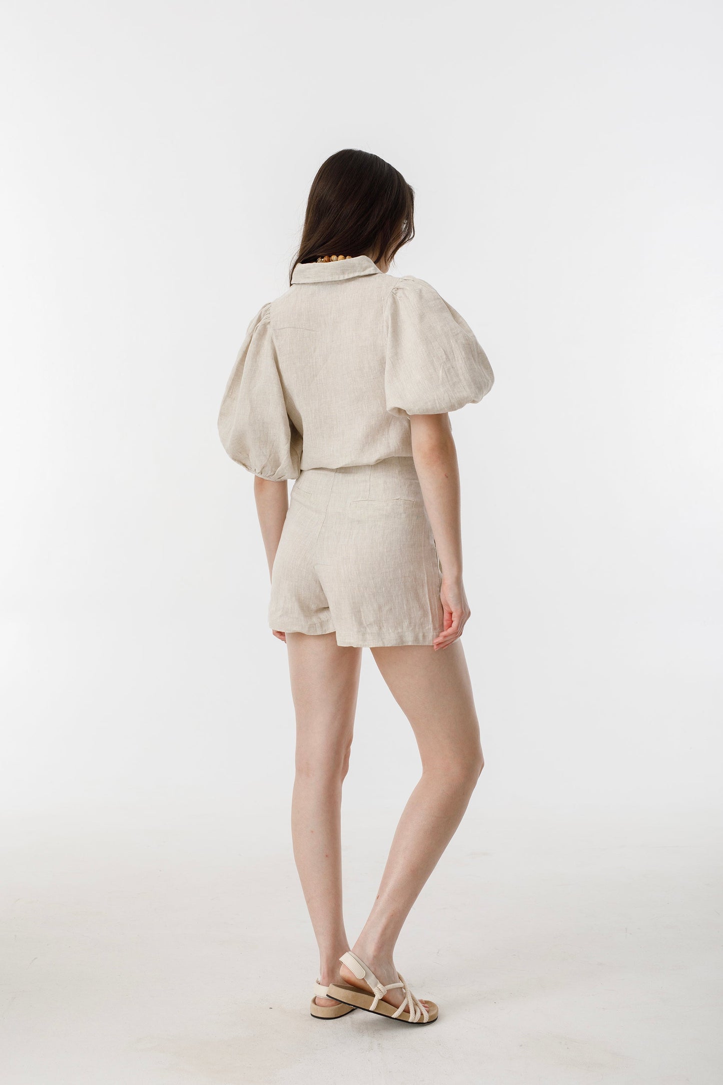 Angel Linen Shirt - Natural
