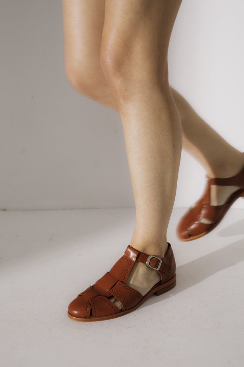 New Maxima Shoes in Tan